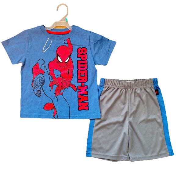 Spider-Man Toddler 2PC Set Top And & NWT - Size 3T - Picture 2 of 9